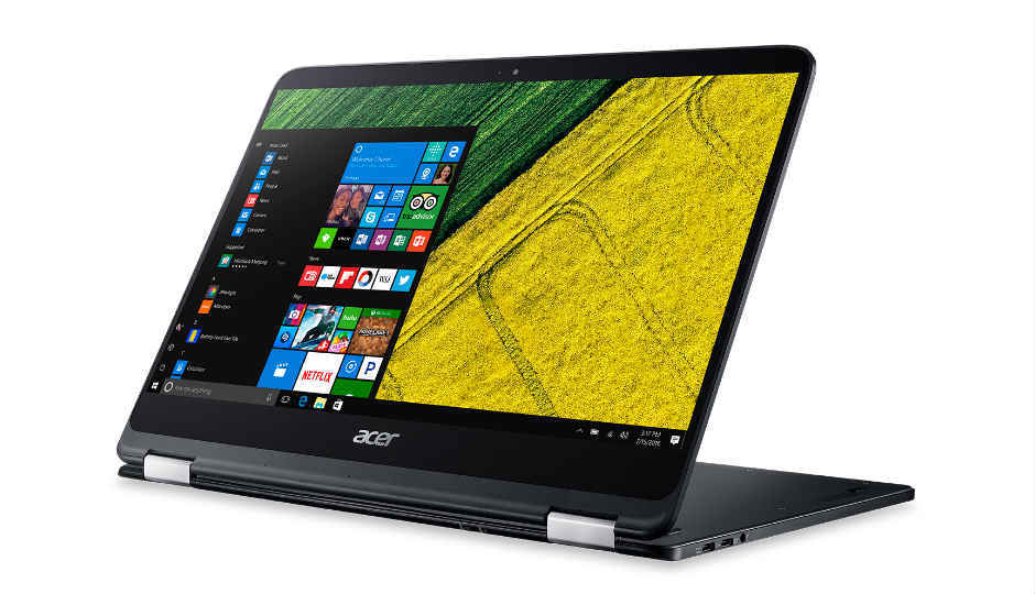 Acer Spin 7, world’s thinnest convertible notebook now available in India at Rs 1,09,000