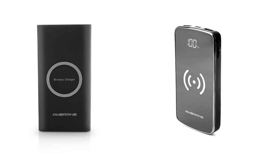 Ambrane lauches PW 11 and PW 20 wireless power banks in India