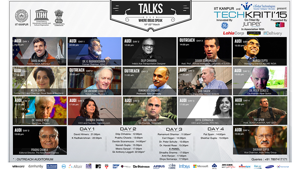What to expect from IIT Kanpur’s tech fest – TECH KRITI’ 15