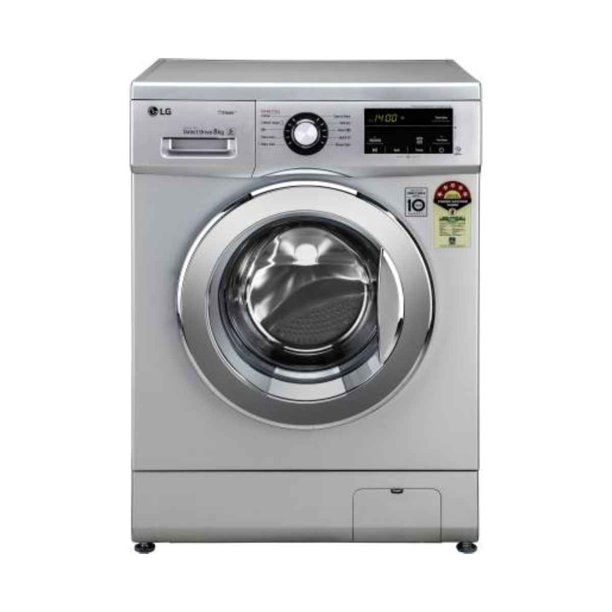 LG 8 kg Fully Automatic Front Load washing machine (FHM1408BDL) Washing