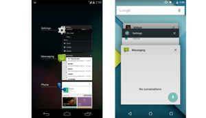 Android Lollipop vs. KitKat: A UI walkthrough on Nexus 4