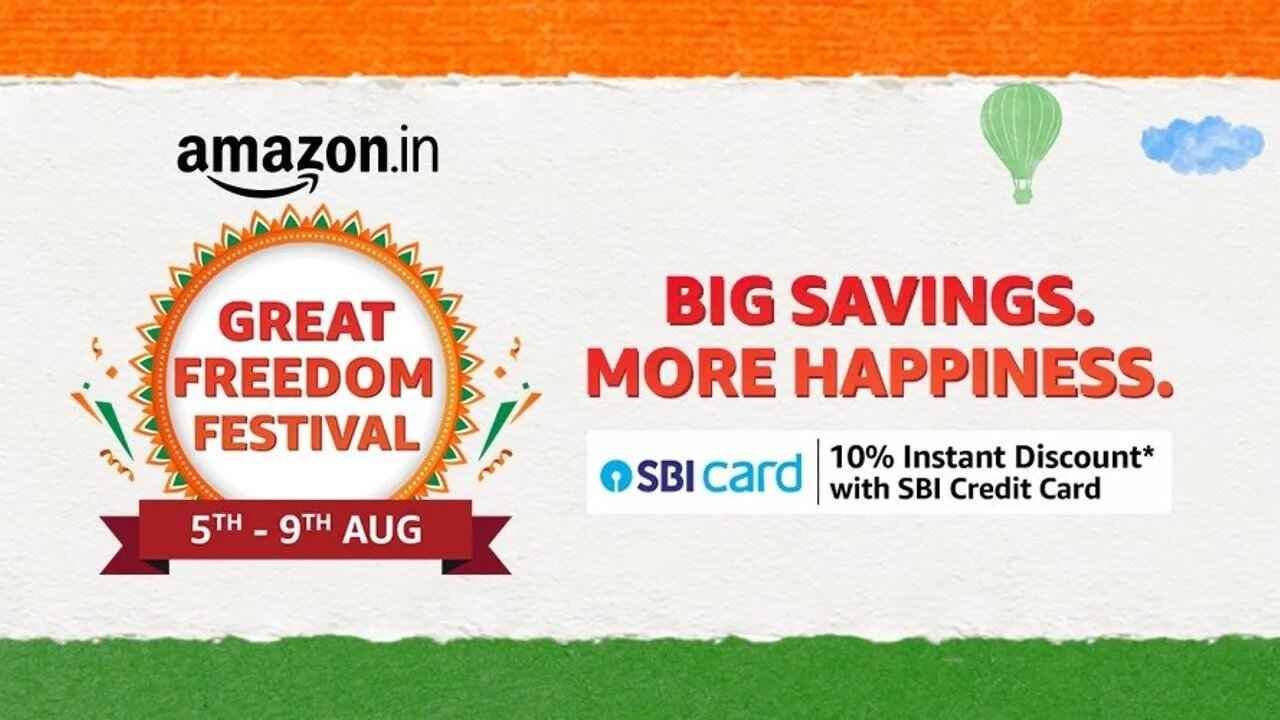 Amazon Great Freedom Sale: आज हैं ये सबसे बेहतरीन डील्स जो आपको देंगी बेस्ट प्रोडक्टस खरीदने का मौका