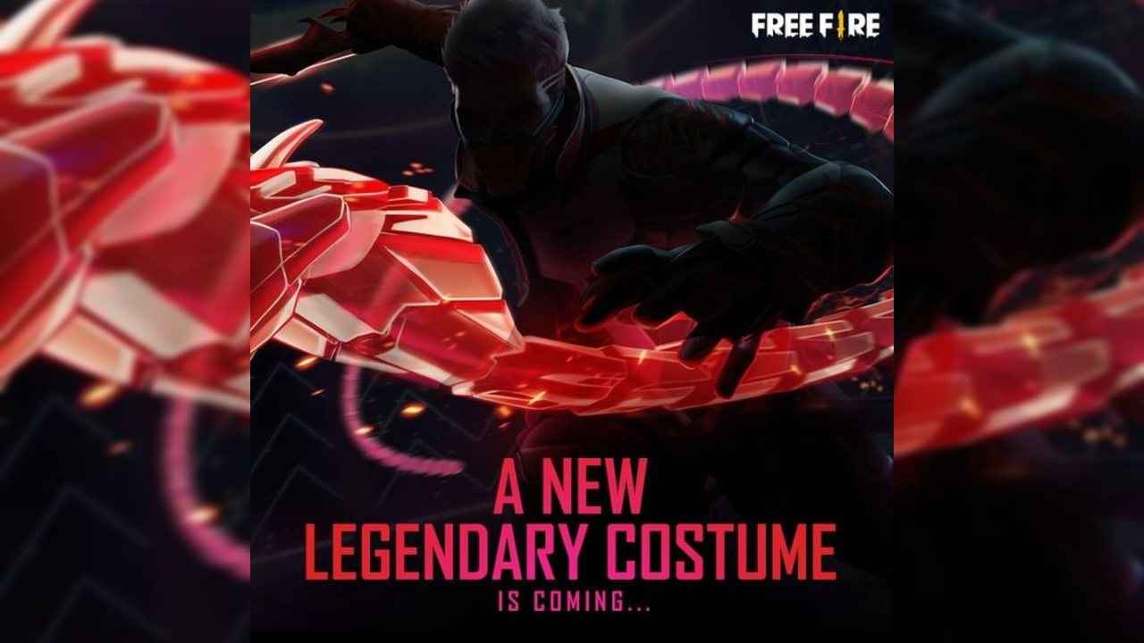 Garena Free Fire teases addition of new Legendary Costume