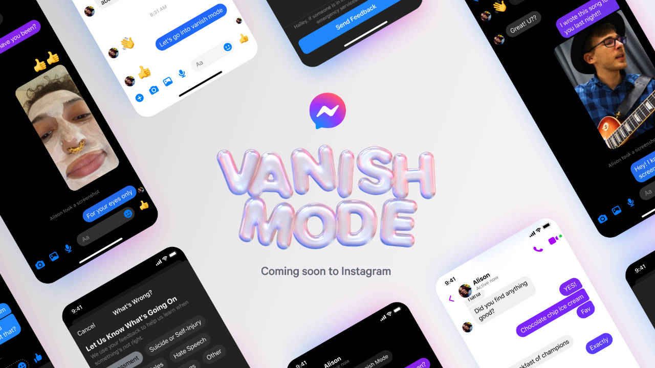 Borrowing from Snapchat, Facebook adds “Vanish Mode” for messages in Messenger and Instagram