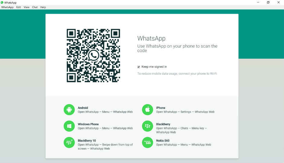 WhatsApp for desktop still needs your phone to be connected