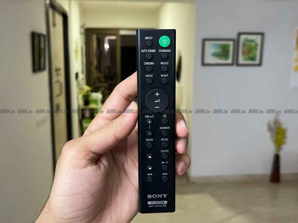Sony HT-S40R Remote control.