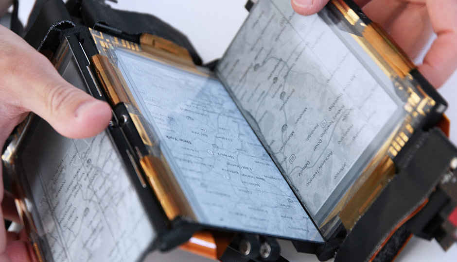 Paperfold: a foldable, shape shifting smartphone prototype