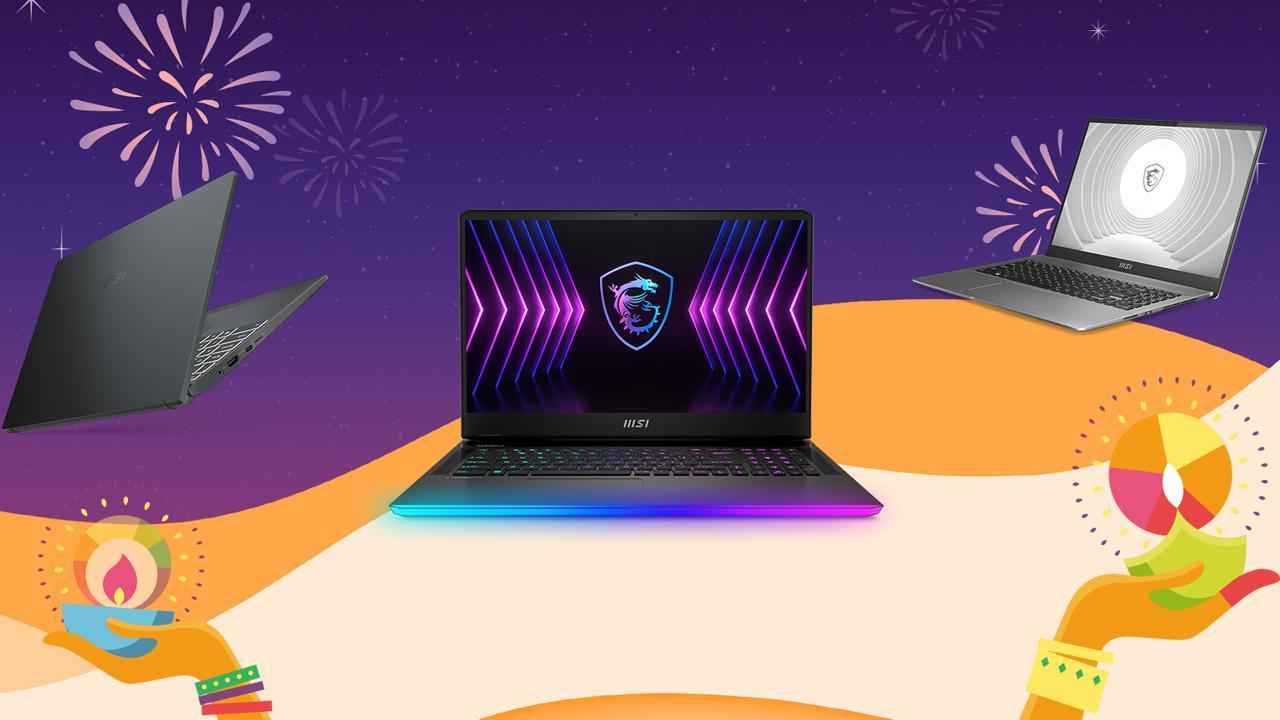 Best MSI Gaming laptops to buy during the Diwali Sale period on Amazon and Flipkart