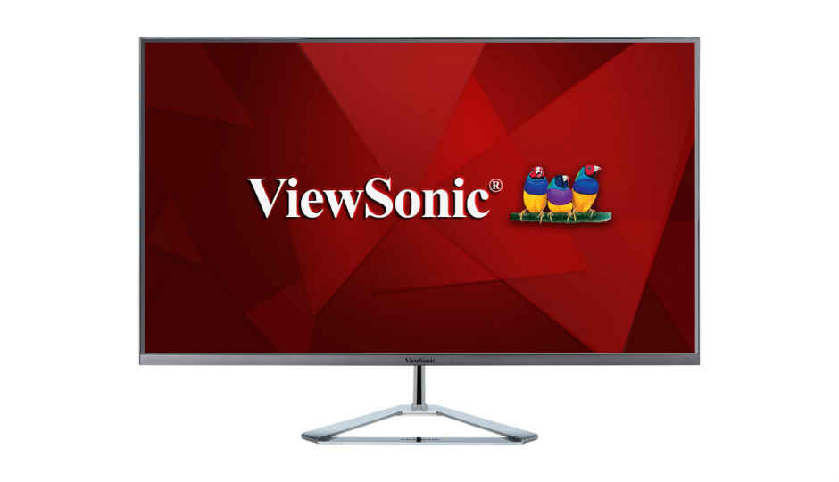 ViewSonic VX3276-2K-mhd frameless design monitor launched at Rs 49,999
