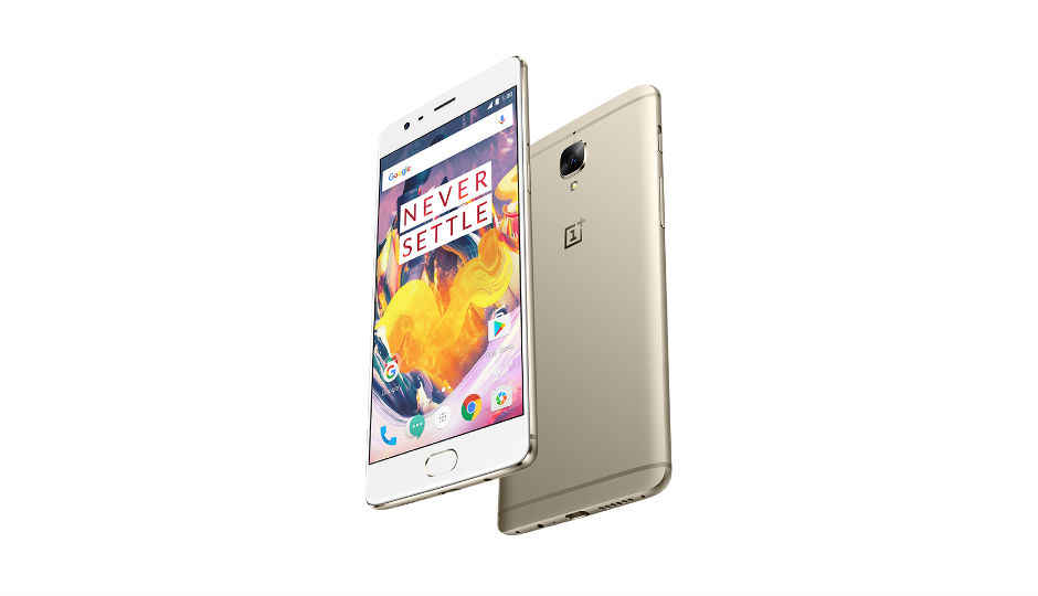 OnePlus 3T soft gold variant available on Amazon India from January 5