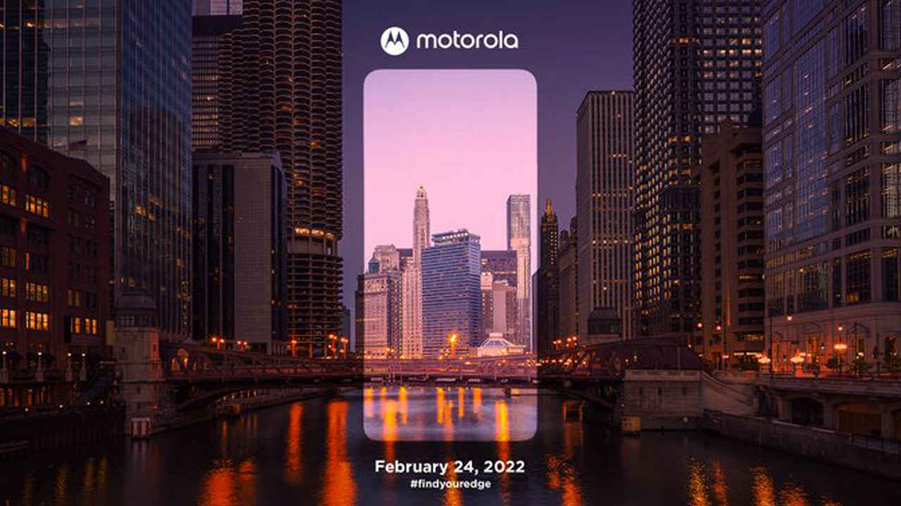 Motorola Edge series expected to launch in India on February 24, could be the Motorola Edge 30 Pro
