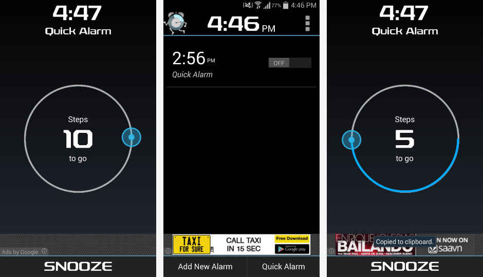 In Focus: Walk Me Up! Alarm app for Android