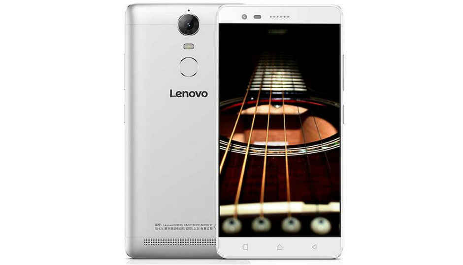लेनोवो K5 नोट स्मार्टफोन लाँच