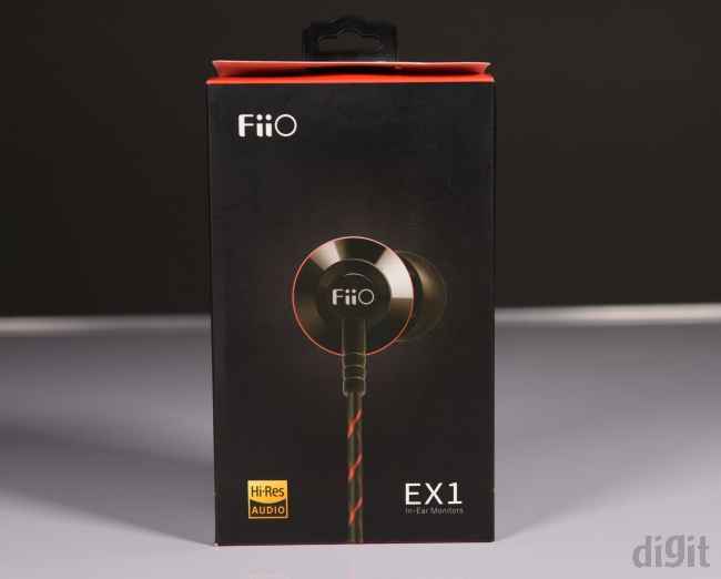 FiiO EX1 (2nd Gen) box