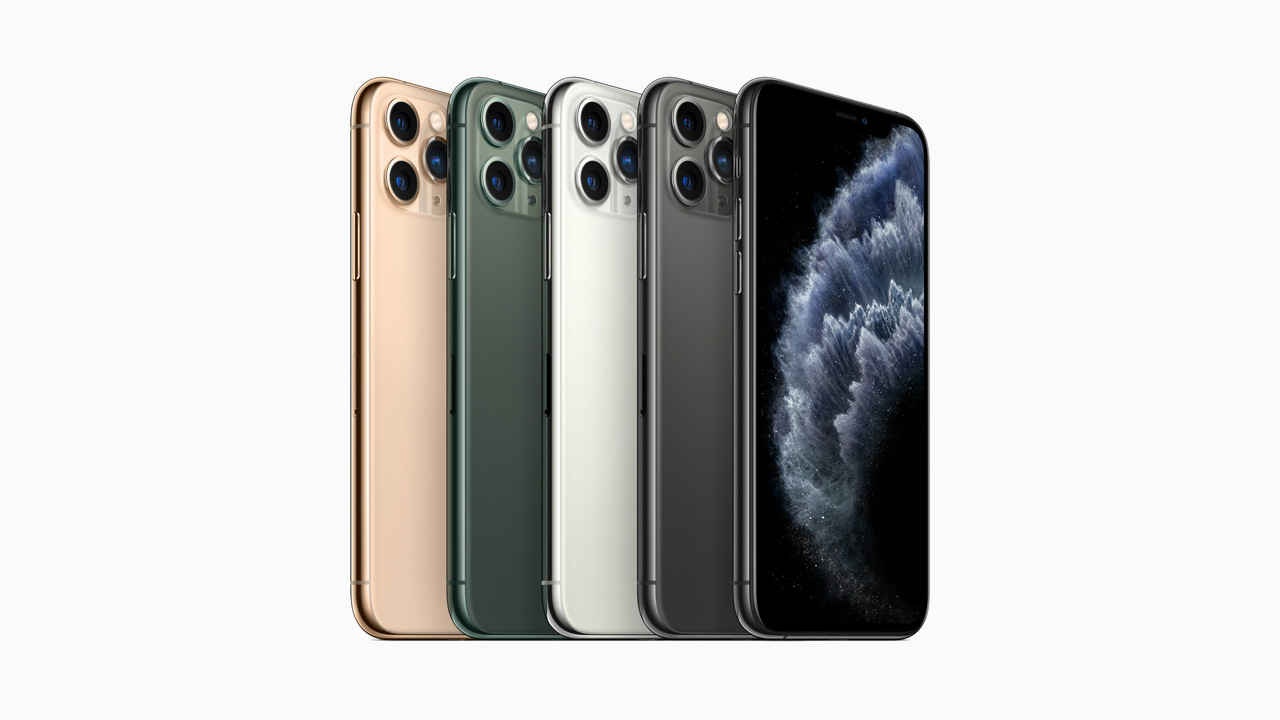 Apple iPhone 11 Pro, iPhone 11 Pro Max with A13 Bionic, square triple rear-camera setup launched