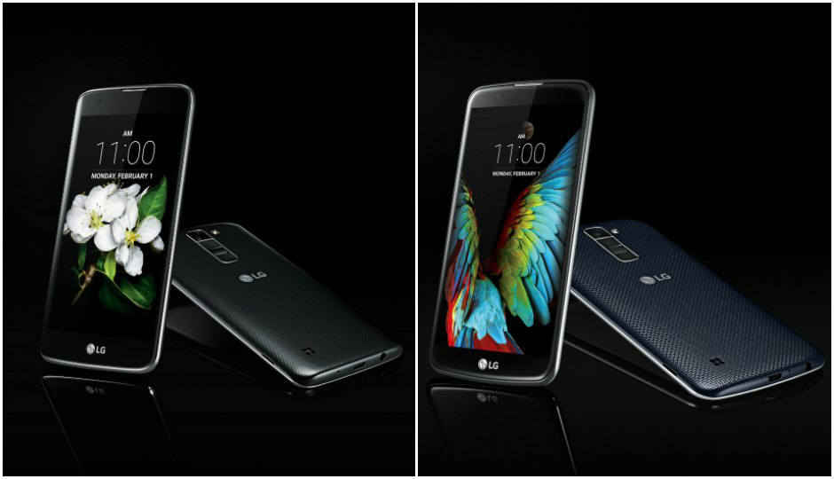 LG unveils K7, K10 smartphones, priced Rs. 9,500 onwards