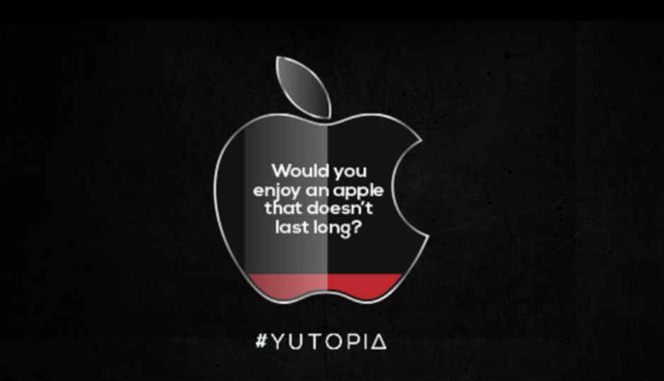 एप्पल के सामने माइक्रोमैक्स उतारेगा दमदार बैटरी वाला Yu Yutopia