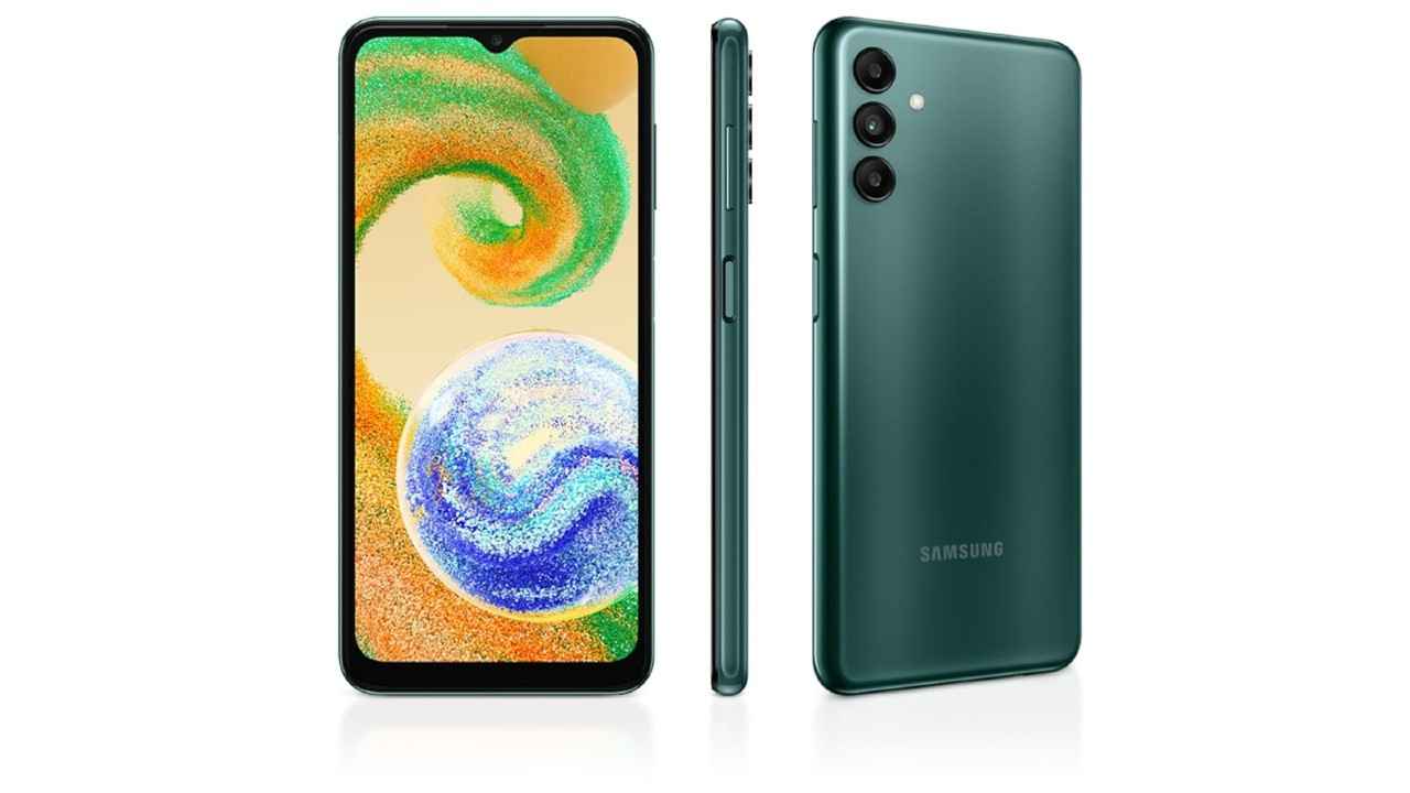 Samsung launches the Galaxy A04s in India: Specs, price and features