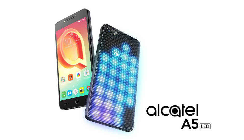 Alcatel A5 LED, A3, U5 smartphones launched at MWC 2017