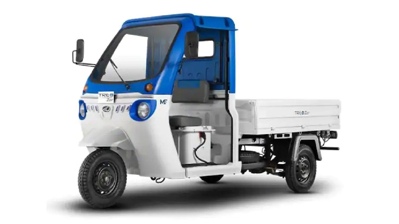 100 km ரேன்ஜ் கொண்ட Mahindra Zor Grand எலக்ட்ரிக் கார்கோ இந்தியாவில் அறிமுகம்.