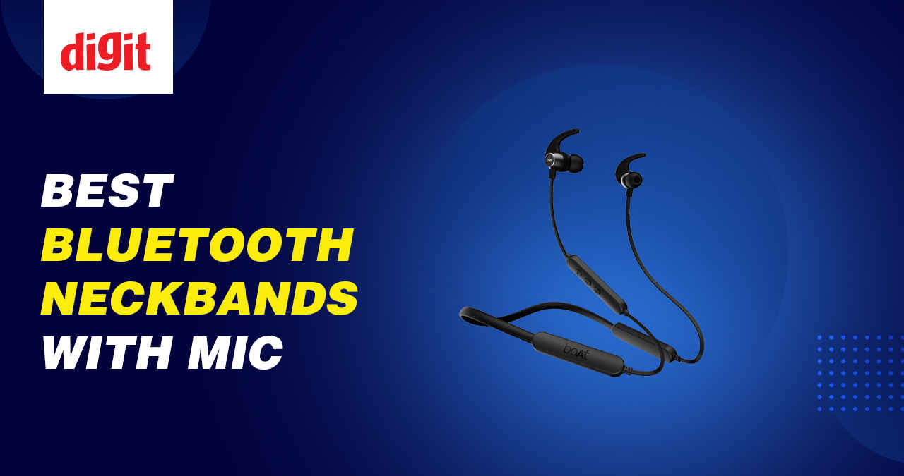 Best Bluetooth Neckbands with Built-In Mic for Easy Calling