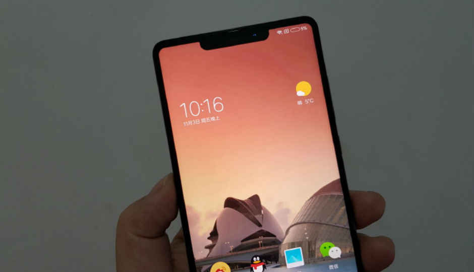 Xiaomi might embrace iPhone X-like notch design with Mi Mix 2s: Report