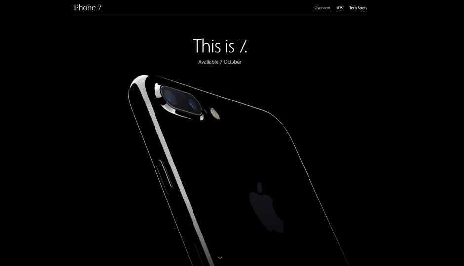 Apple iPhone 7, 7 Plus, Watch Series 2 to launch in India on October 7