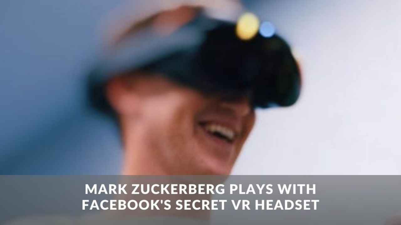 Mark Zuckerberg demos the Mixed Reality capabilities of Metas Project Cambria headset