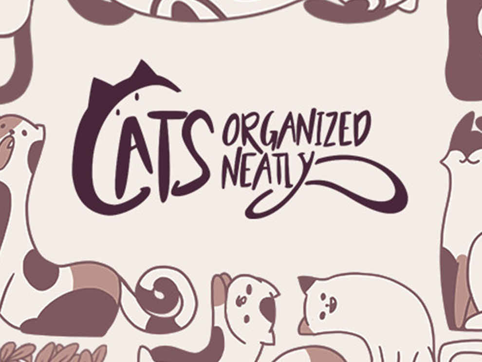 Cats Organized Neatly