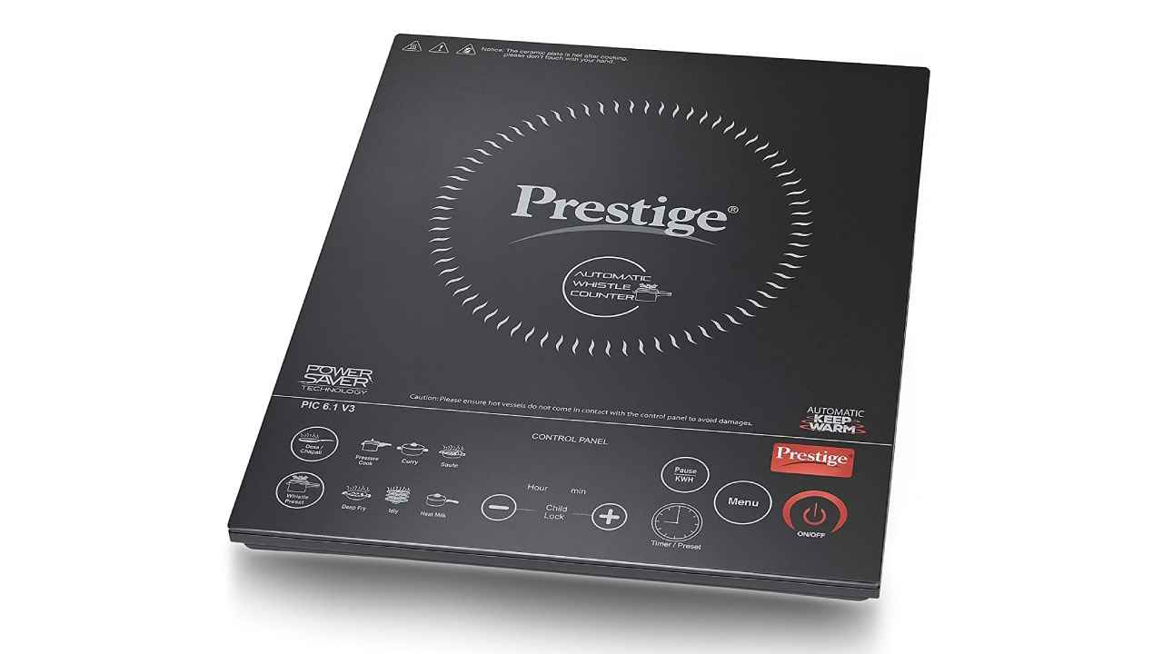 Induction cooktops with a keep-warm function
