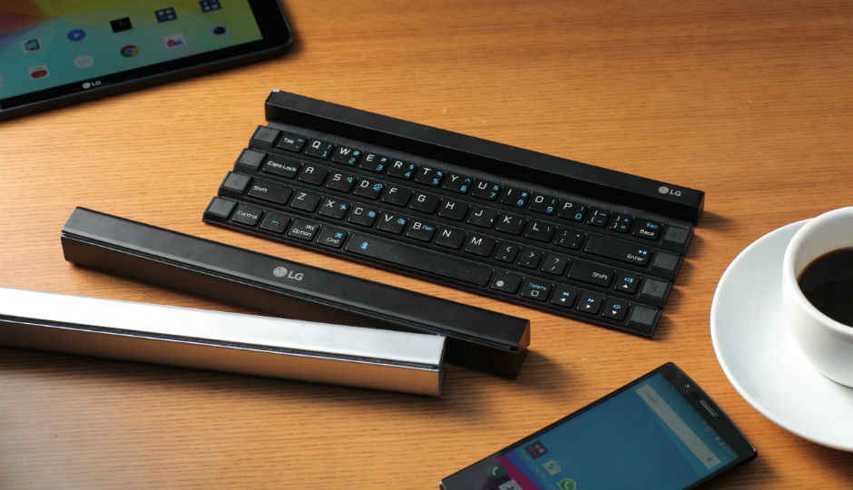 एलजी का नया ‘Rolly’ वायरलेस कीबोर्ड, बन सकता है एक स्टिक