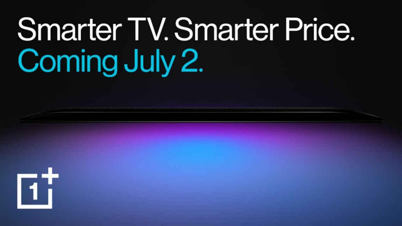 Affordable OnePlus TV launching on July 2 in India