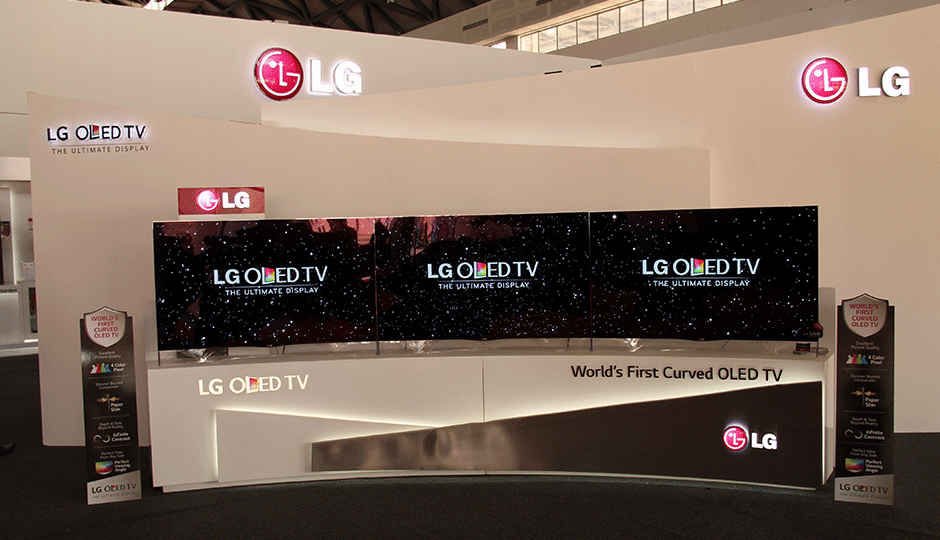 LG unveils new webOS, curved TVs