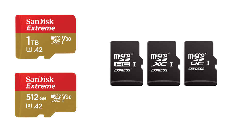 MWC 2019: SanDisk Extreme 1TB UHS-I microSD card, microSD Express format with faster data speeds announced