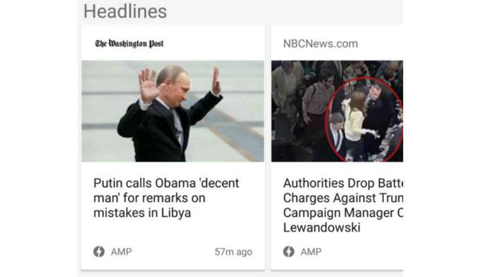 Google expands Accelerated Mobile Pages to Google News