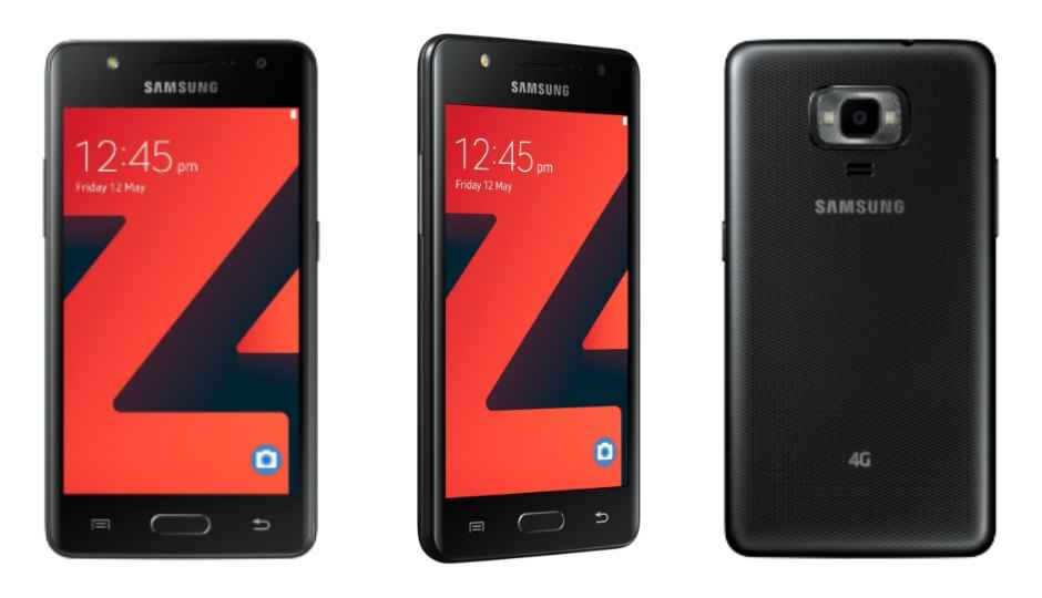 Samsung Z4 with 4.5-inch display, Tizen OS launched in India at Rs. 5,790