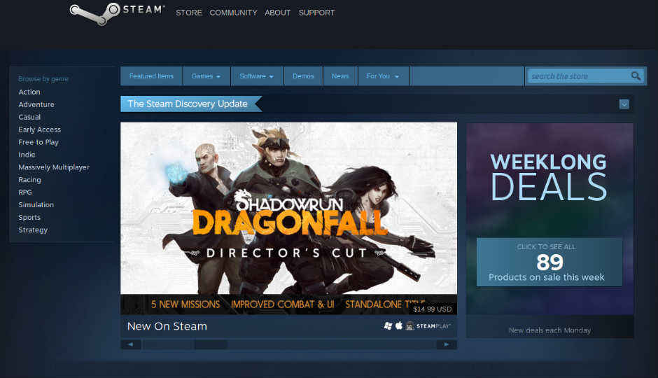 Steam gets major ‘Discovery’ update, brings recommendations, curation