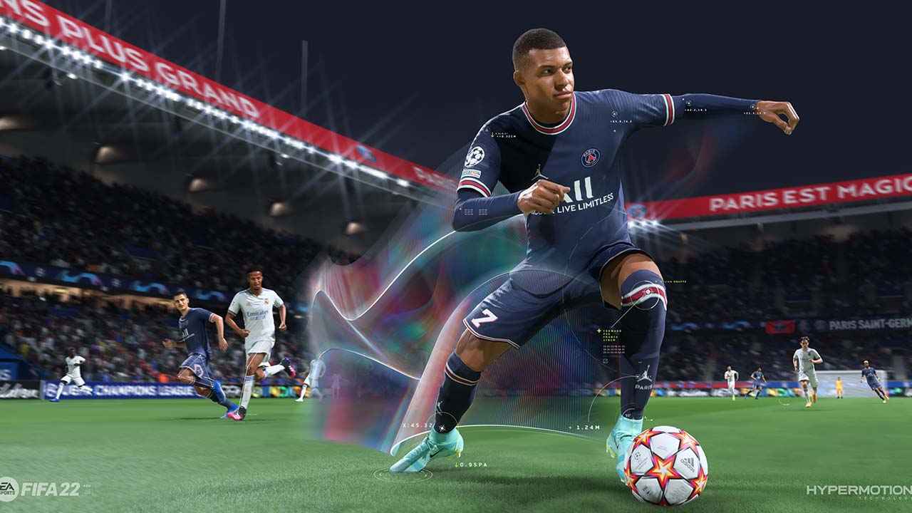 FIFA 22 Gameplay on PS4 Slim 