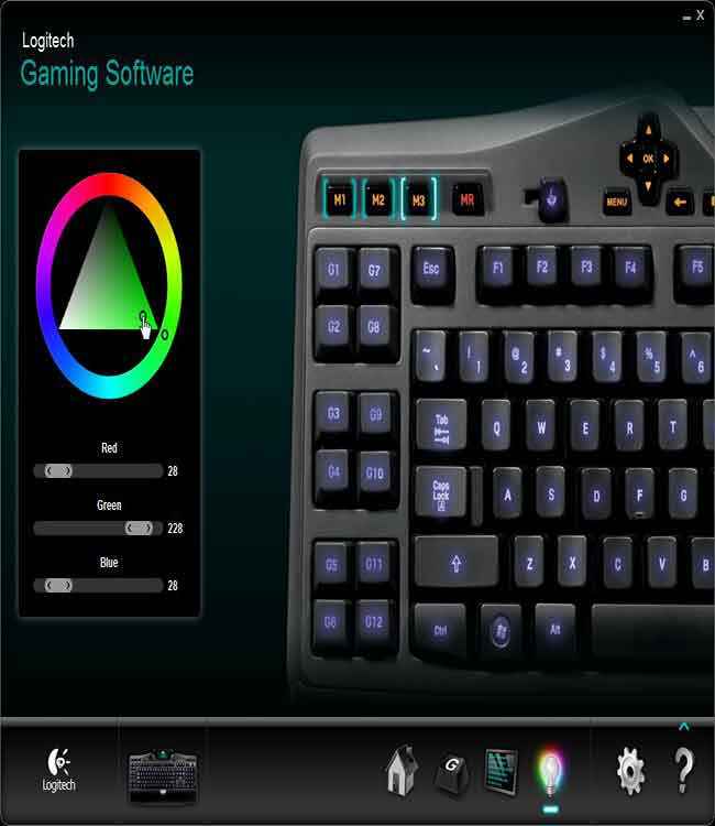 logitech gaming software not switching profiles