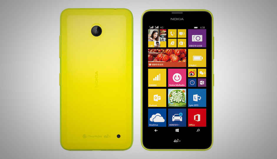 Nokia Lumia 636, 638 debut in China with TD LTE support, 1GB RAM