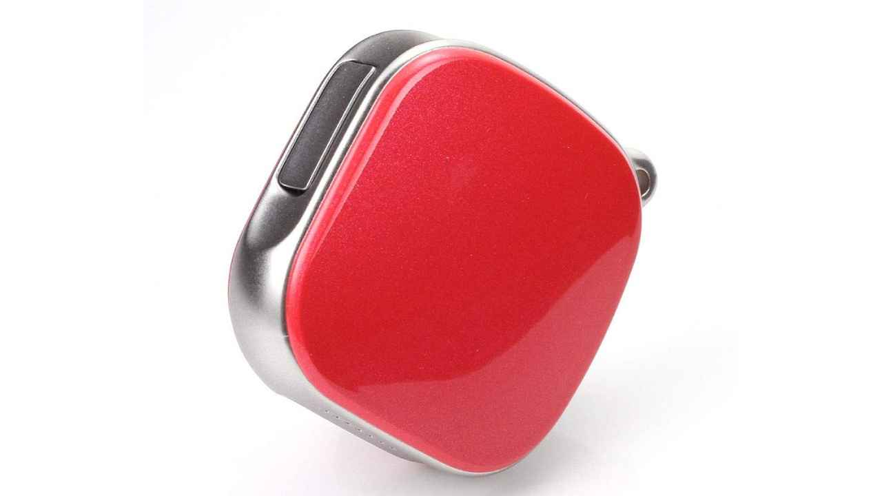 Portable GPS tracking device for women safety