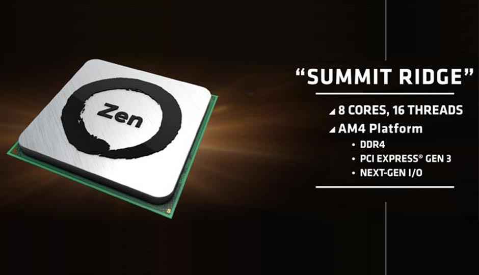 AMD demonstrates its Zen CPU, says can compete with Intel’s best