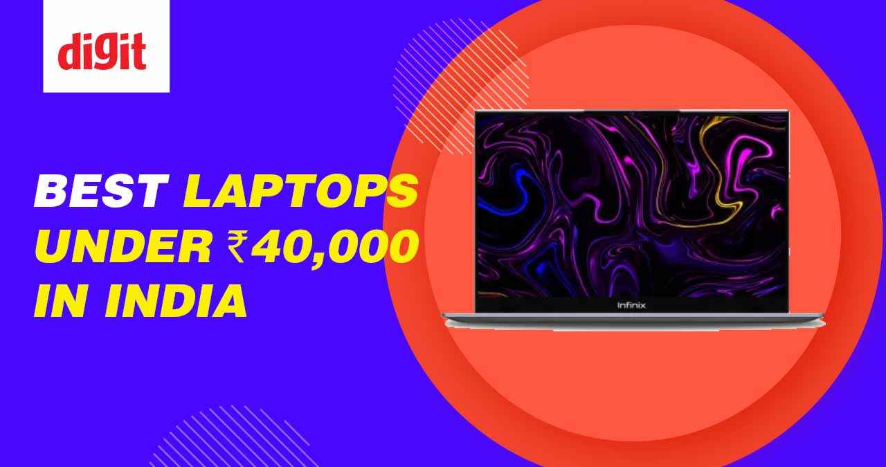 Best Laptops Under 40,000 in India