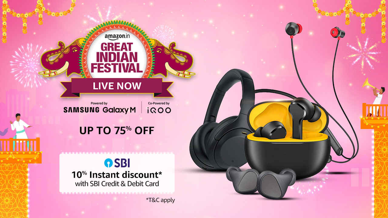 Amazon Great Indian Festival Sale 2022: Best deals and offers on TWS, headphones, and earphones