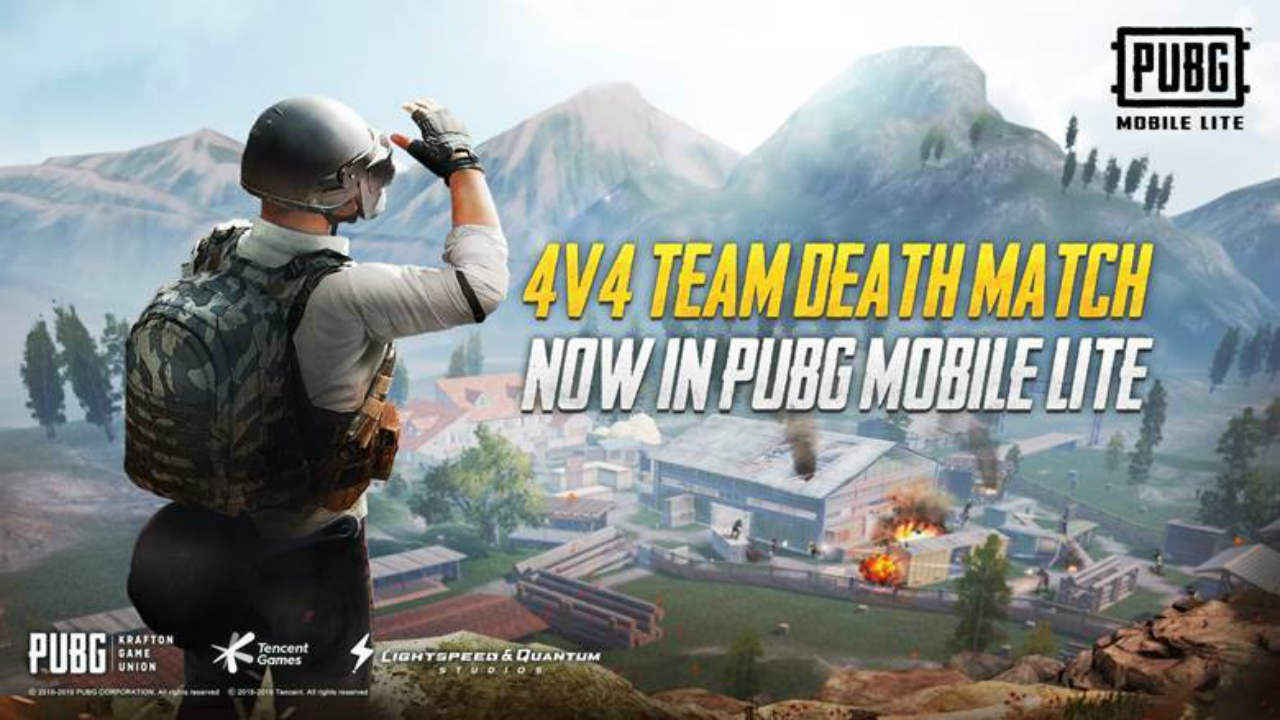 PUBG Mobile Lite 4v4 Team Death Match mode now available to play
