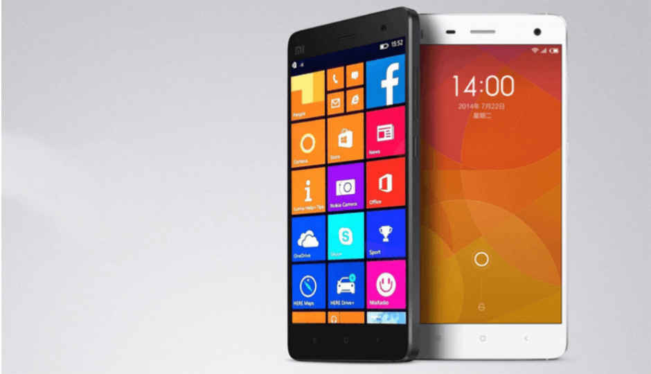 డిసెంబర్ 3 న Xiaomi Mi4 విండోస్ 10 మొబైల్ వేరియంట్ లాంచ్