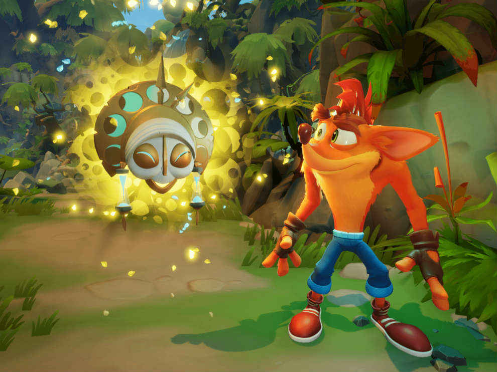 Crash Bandicoot 4 is not in HDR on the PS4 Pro.