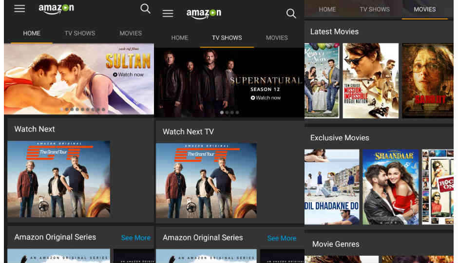 Amazon Prime Video app for Android TV released on Google Play store