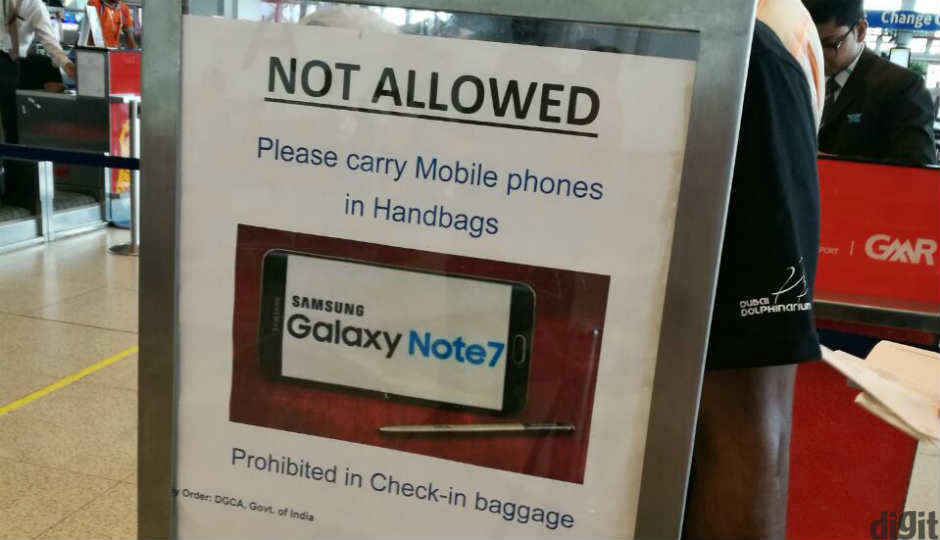 DGCA lifts ban on use of new Samsung Galaxy Note 7 units in flights