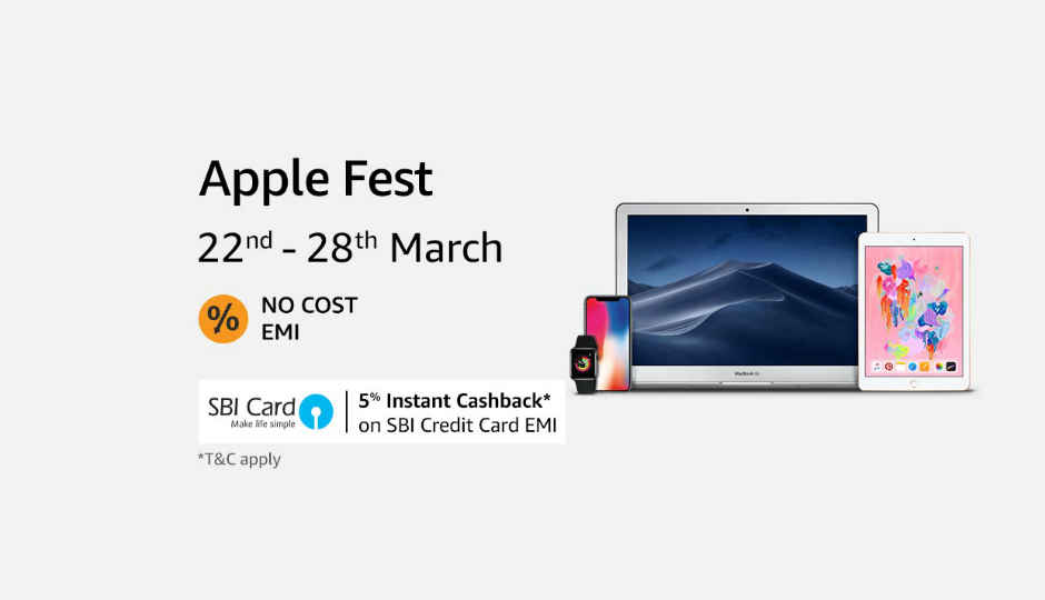 Apple Fest sale on Amazon India offers iPhone XR, Macbook Air, Apple Watch Series 3 and more on discount